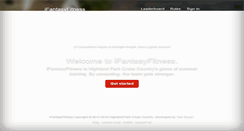 Desktop Screenshot of ifantasyfitness.com